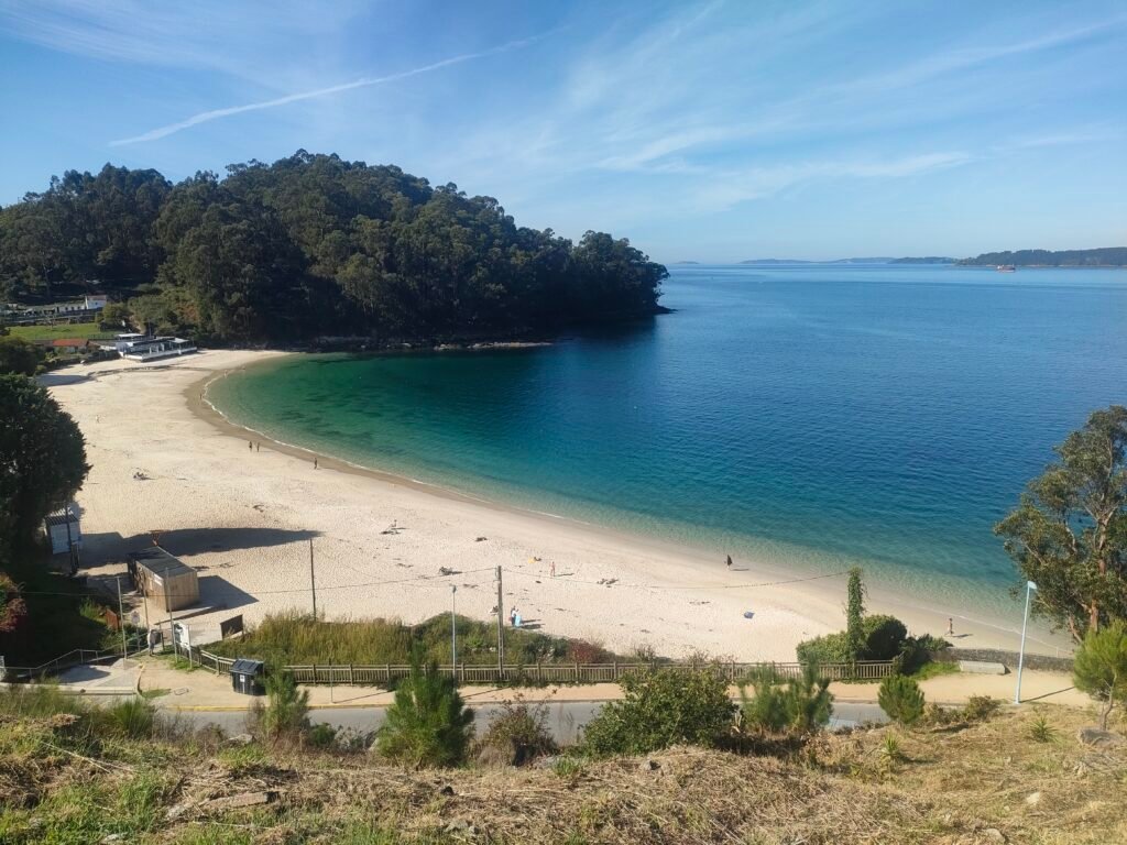 Playa de Mogor, Marín, Rías Baixas