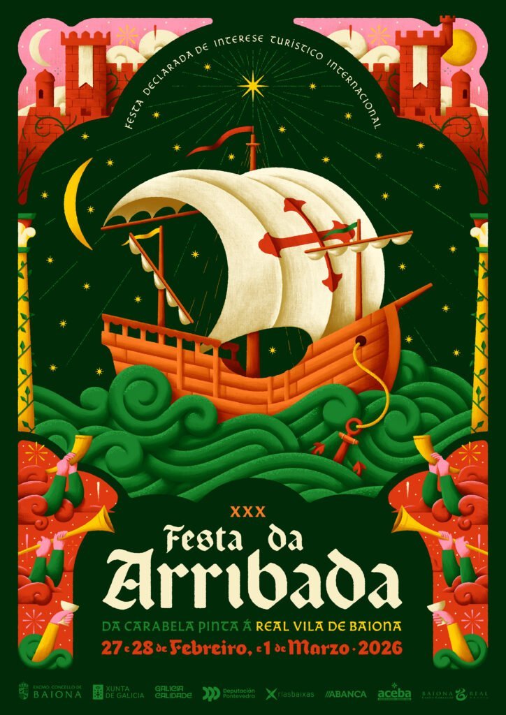 Festa da Arribada. Baiona